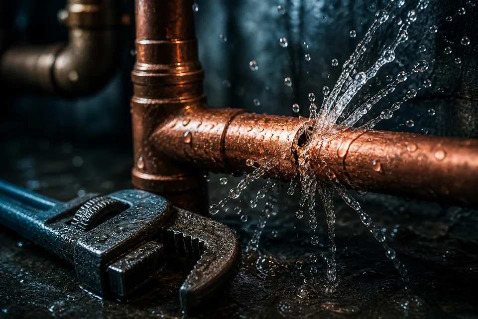 Emergency plumbing repair