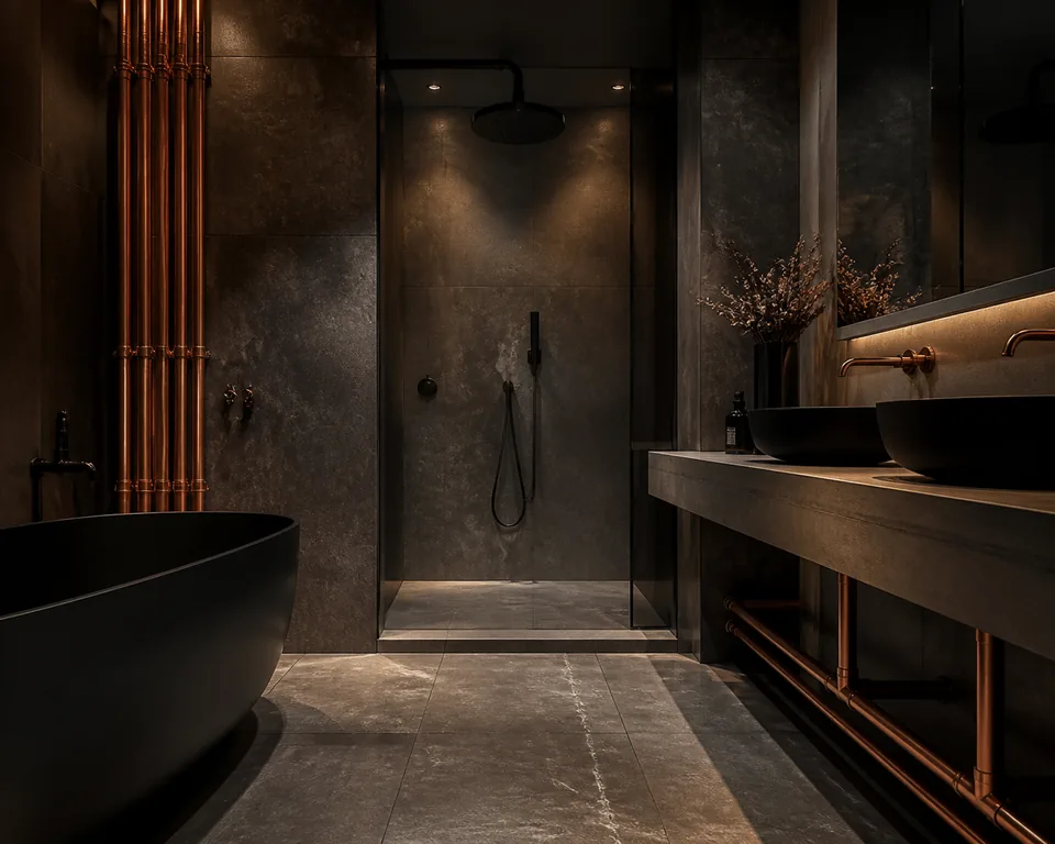 Premium bathroom remodel plumbing